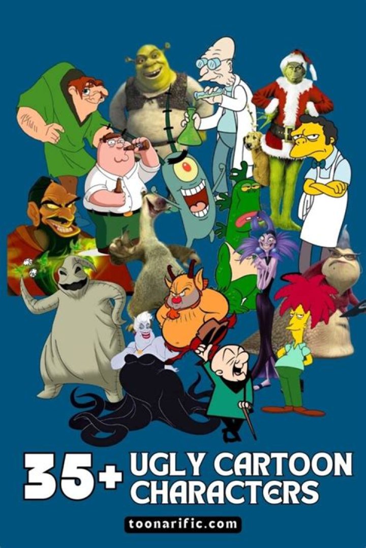 20 ugly cartoon characters, ranked by popularity in 2023 Tuko.co.ke