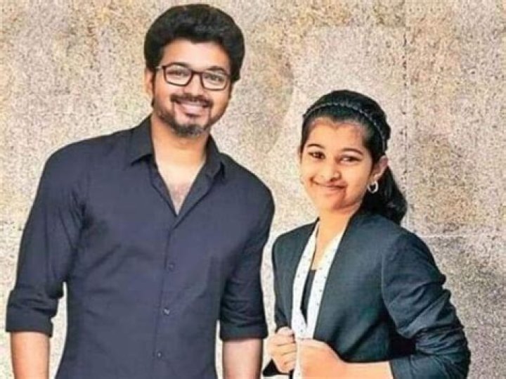 Actor Vijay Daughter Divya Saasha Photo