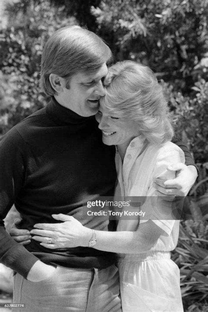 Actress Mariette Hartley and husband Patrick Boyriven depart for New