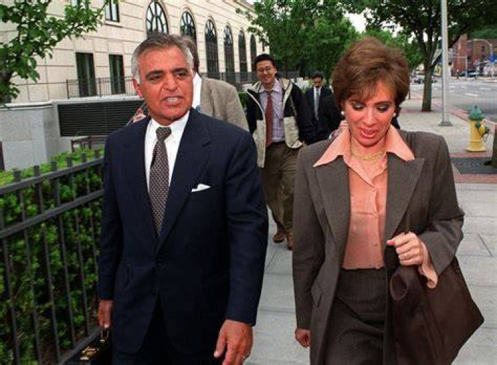 Albert Pirro and his wife, Jeanine Pirro during the 2000 Whitney Radio