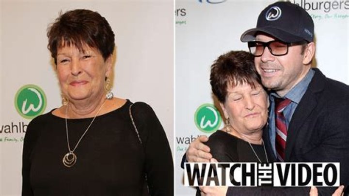Alma Wahlberg Dead Mother of Mark and Donnie Wahlberg Dies at 78