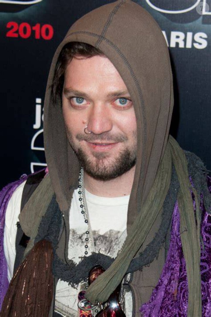Bam Margera lors de la premi&egrave;re de Jackass 3D &agrave; Paris, le 27 octobre