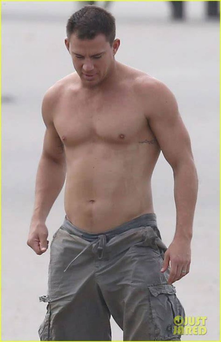 Channing Tatum Poses Shirtless as VMan Cover Star