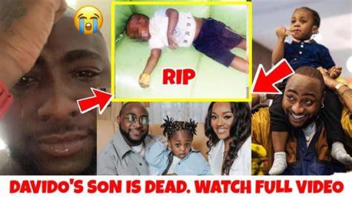 Davido son death Tributes pour in over death of Davido and Chioma son