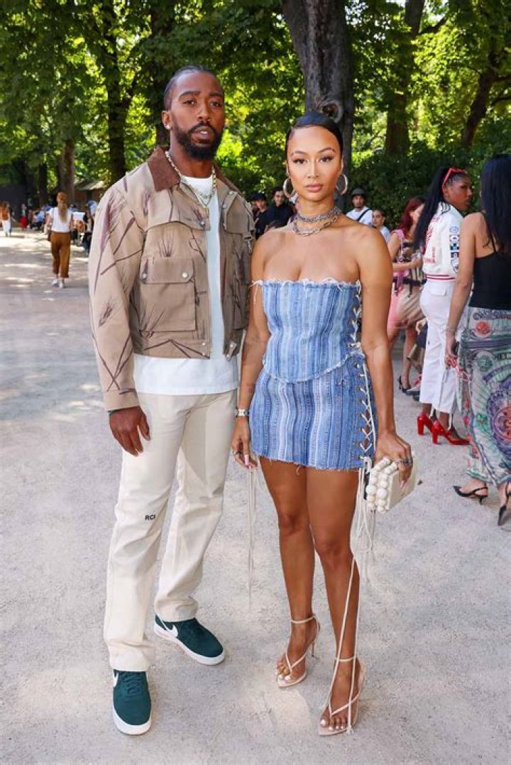 Draya Michele With boyfriend Tyrod Taylor enjoy romantic walk in