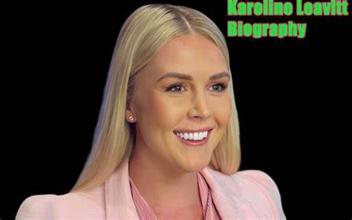 Get To Know Karoline Leavitt: An Inspiring Political Biography