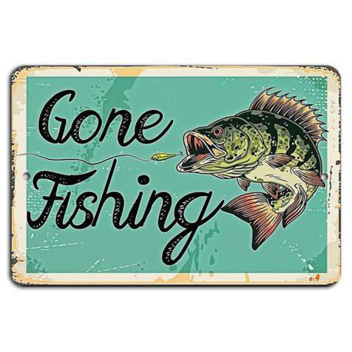 Gone Fishin Fishing Fisherman Fish Trucker Hat Trucker hat, Trucker