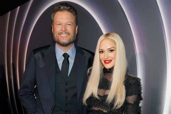Gwen Stefani and Blake Shelton Don Suits on CMT Awards 2023 Red Carpet