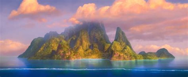 Hawaii Maui, mountains, Moana, Disney film escape