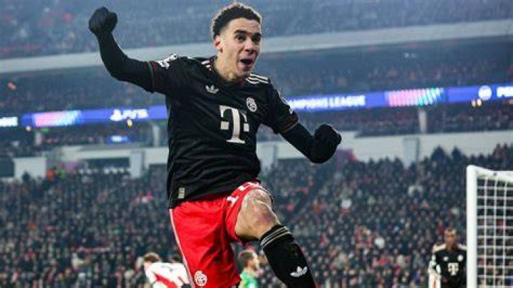 Jamal Musiala BayernYoungster nach Tor gegen Lazio j&uuml;ngster CL