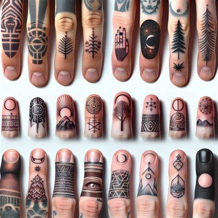 Mesmerizing Finger Tattoo Ideas For Men: Unleash Your Style