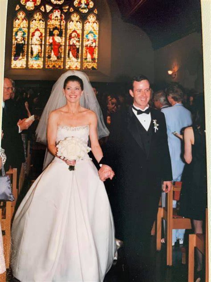 Norah and husband Geoff Tracy Irish America