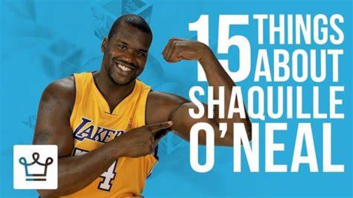 Shaquille O&rsquo;Neal 25 Things You Don&rsquo;t Know About Me