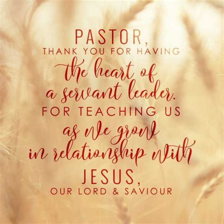 Thank You Pastor Quotes. QuotesGram