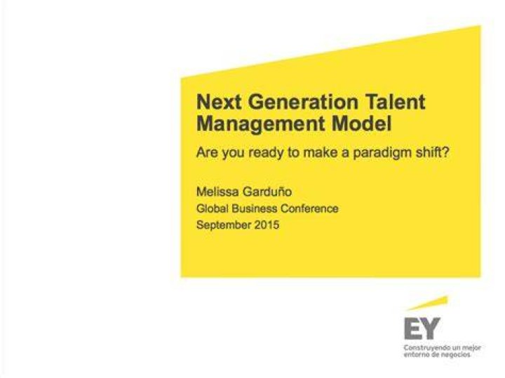 The Next Generation Of Talent