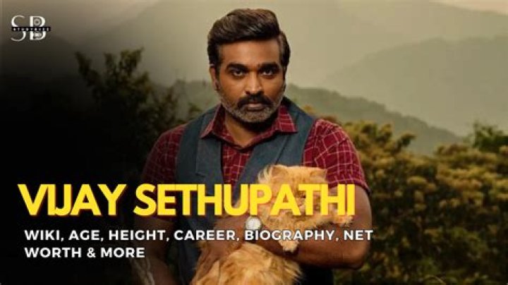 Vijay Sethupathi Biography, Height & Life Story Super Stars Bio