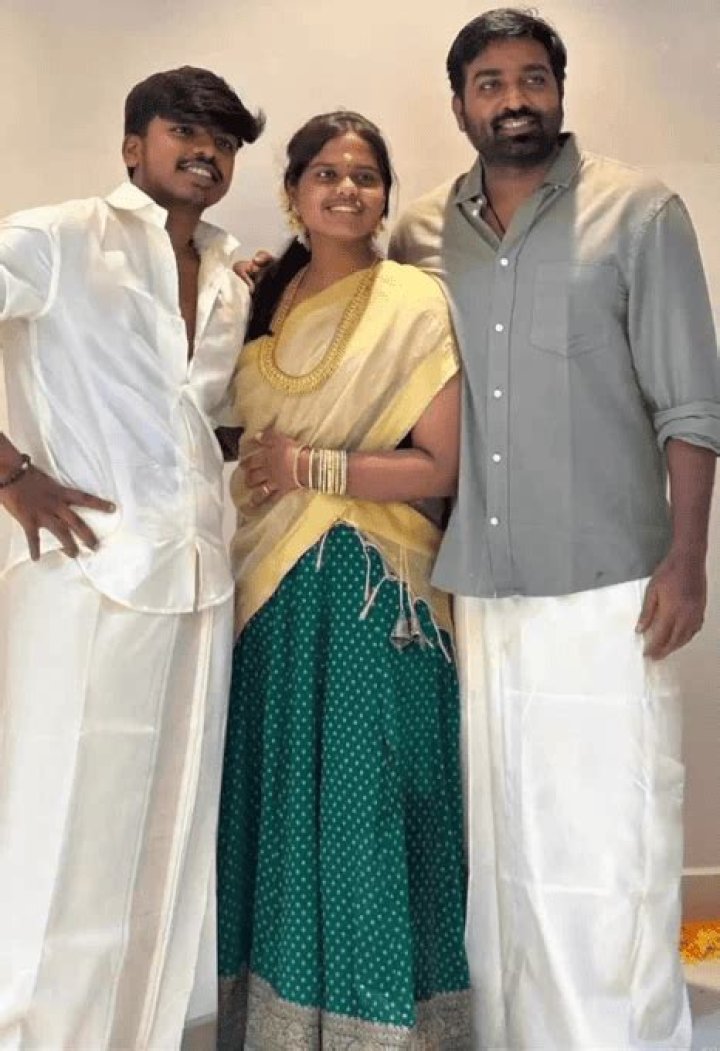Vijay Sethupathi Family Photos The actor stated jessy supported and